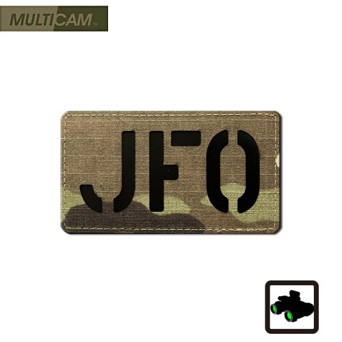 JFO 콜싸인패치_IR필름 / 멀티캠커버/솔리드커버 (8.0 x 4.5cm)