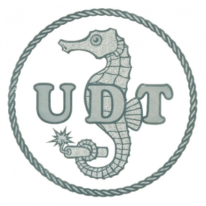 UDT/SEAL_해마 UDT 메탈 스티커_METAL STICKER