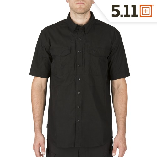 5.11 택티컬 스트라이크 숏 슬리브 셔츠 (블랙)
